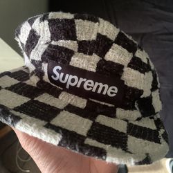 Supreme Checker Hat 