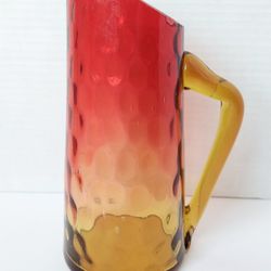 Vintage Antique Mt. Washington Amberina Pitcher