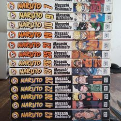 Naruto Manga Collection 17 Volumes 