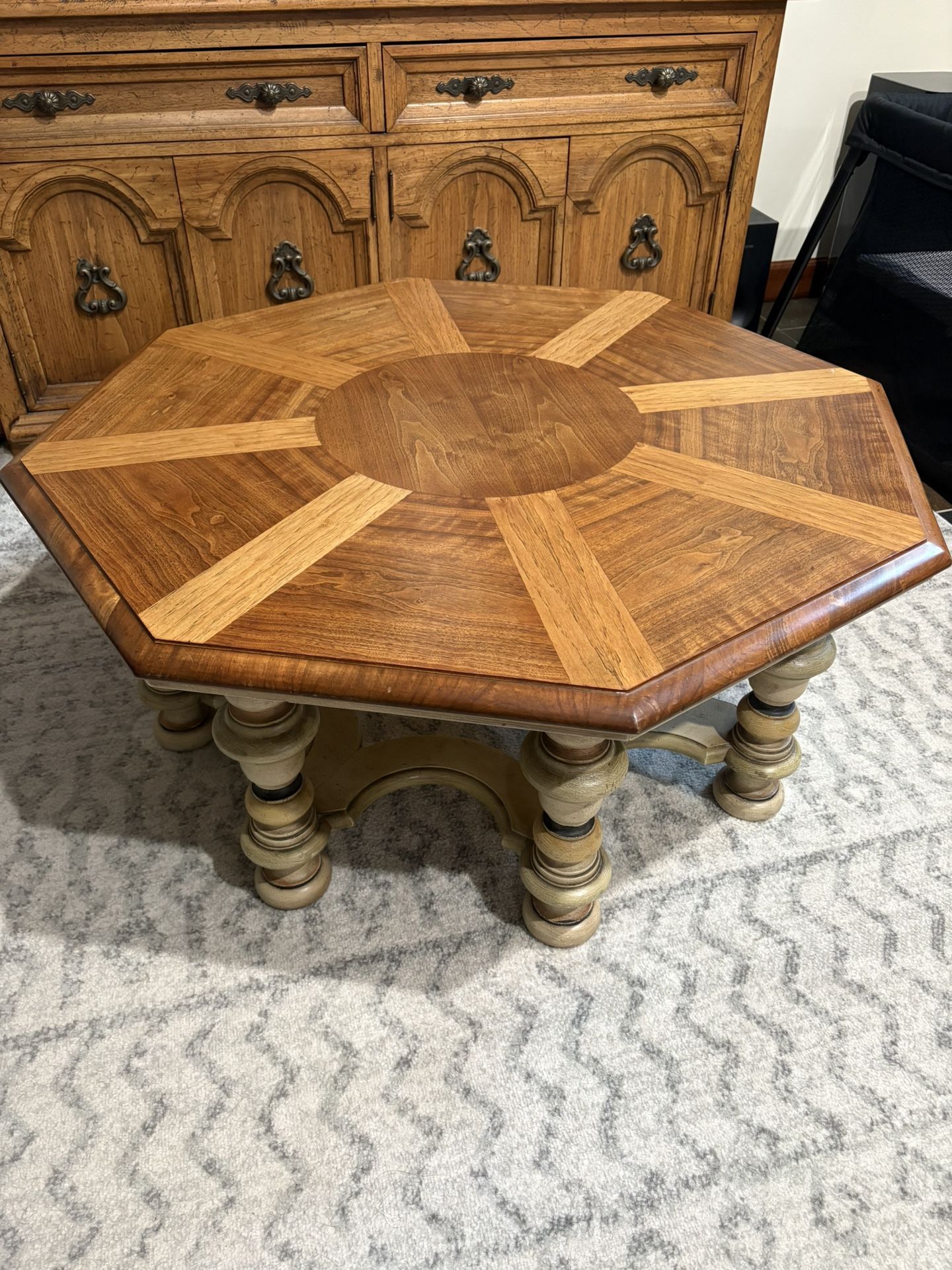 Octagon Coffee Table