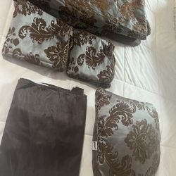 Beautiful Calking size : 5piece Comforter Set $40