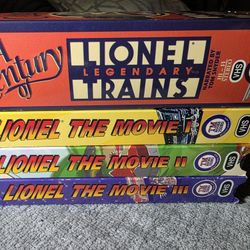 A Century of Lionel Legendary Trains & Lionel The Train VHS Movies