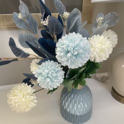 Fake Blue Flower