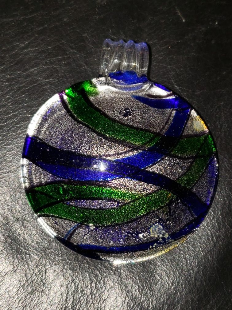 Beautiful Blown Glass Pendants-Each