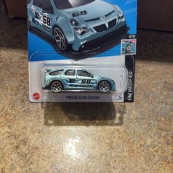 Hot Wheels Pontiac Aztek Custom 111/250 Modified 9/10 New for 2024, Blue