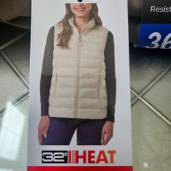 32 Degrees Heat Women's Puffer Vest size medium and xxl