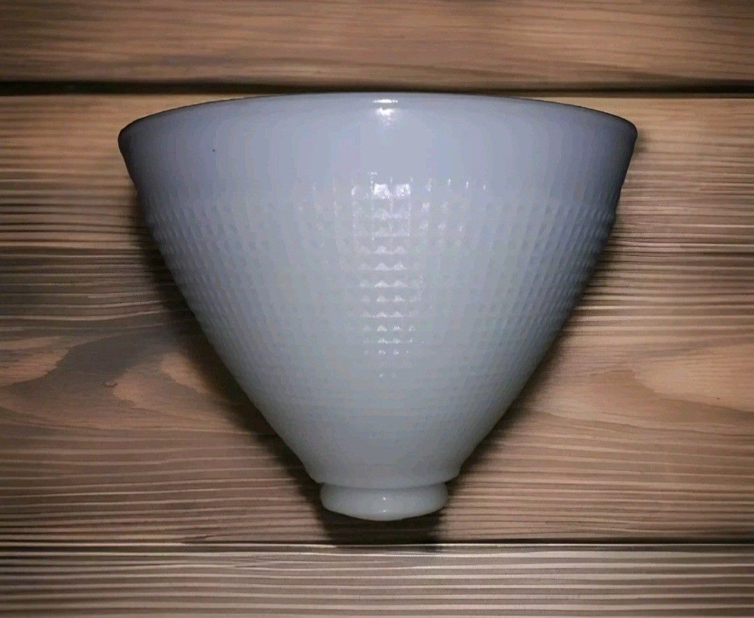 8" Milk Glass Diffuser Lamp Shade Corning No. 820120