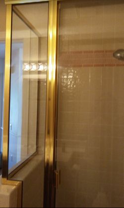 Gold Shower Doors