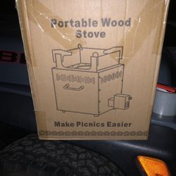 Portable wood stove