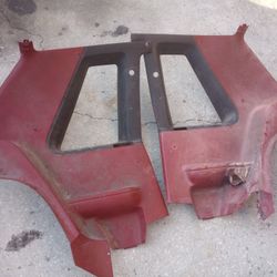 79 To 93 Ford Mustang Fox Body Notch Coupe Interior Rear Seat Back Side Panels