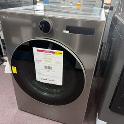 TurboSteam Extra Large Stackable Steam Cycle Vented Electric Dryer (Graphite Steel) Energy Star Certified