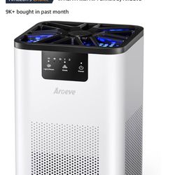 AROEVE Air Purifiers for Bedroom Air Purifier With Aromatherapy Function For Pet Smoke Pollen Dander Hair Smell 20dB Air Cleaner For Bedroom Office Li