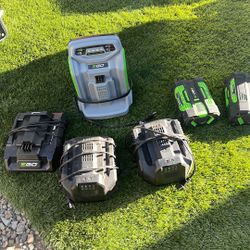 Ego Electric Batteries And Changers