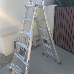 Werner 25’ multi position ladder 