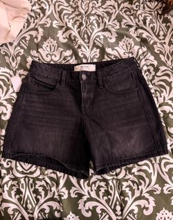 Hollister Black Denim Shorts