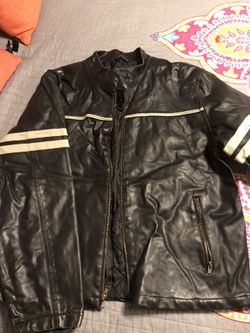 Men’s leather jacket