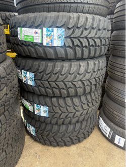 35x12.50R17 Crosswind MT #4 new tires installed and balanced 50,000 miles warranty