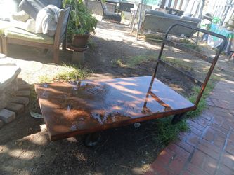 Construction cart 30in x 60in.