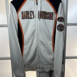 Women Harley Davidson Full Zip Up Jacket