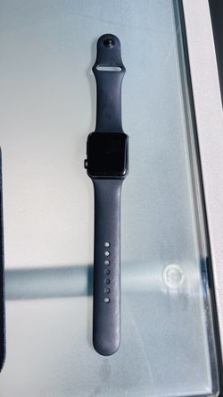 Apple Watch 38mm Space Gray with Black Sport Band