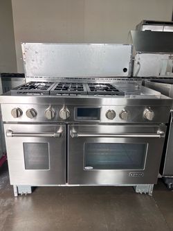 JENN-AIR 48” PRO-STYLE DUAL-FUEL RANGE – DOUBLE OVEN + GRIDDLE