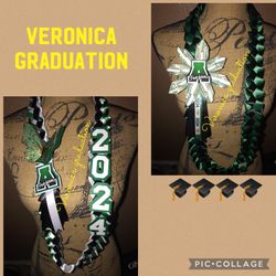 Graduation Ribbion Leis