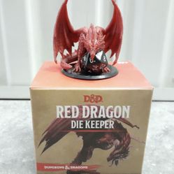 Loot Crate D & D Red Dragon Die Keeper 2018