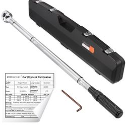 (181)
3/4-inch Drive Click Torque Wrench Dual-Direction Adjustable Torque Wrench Set with Buckle with Screwdriver (https://offerup.com/redirect/?o=MTA