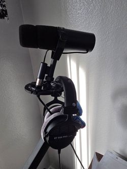 Shure SM7B Cloudlifter BayerDynamic DT990 Pro