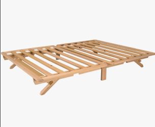 Wooden Platform Queen Bed