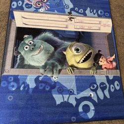 Disney Monsters Inc 4x5 Rug
