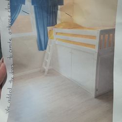 Bunk Bed With Closet 
