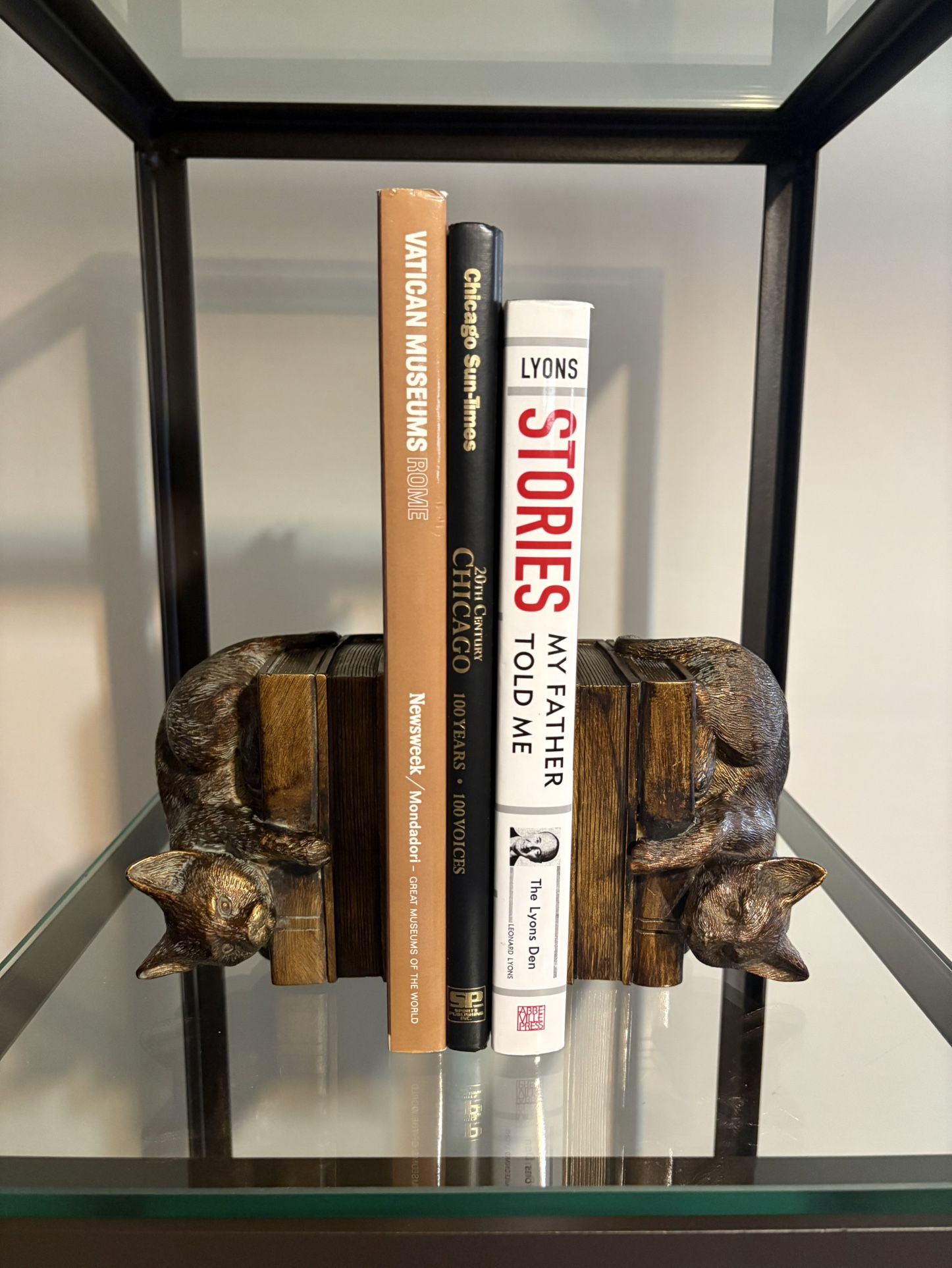 Vintage Cat Bookends