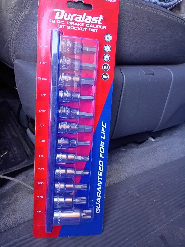 12 Pc Brake Caliper Bit