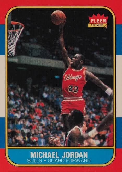 Micheal Jordan Rookie Card Authentic 