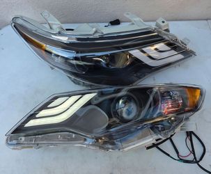 12-14 Toyota Camry Headlights Faros calaveras micas luces lamps