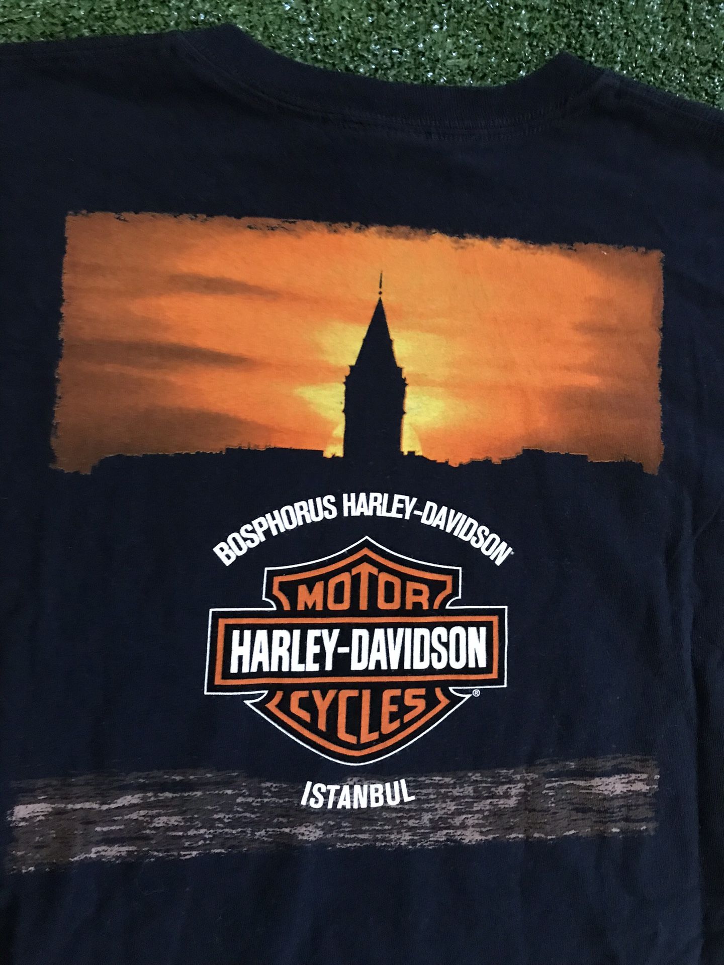 Harley Davidson Motorcycles Bosphorus Istanbul T Shirt. Men’s XXL