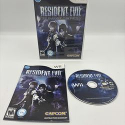 Resident Evil: The Darkside Chronicles (Nintendo Wii) Complete w/ Manual Tested