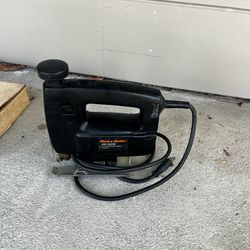 Black and decker jig saw and portable tote torch