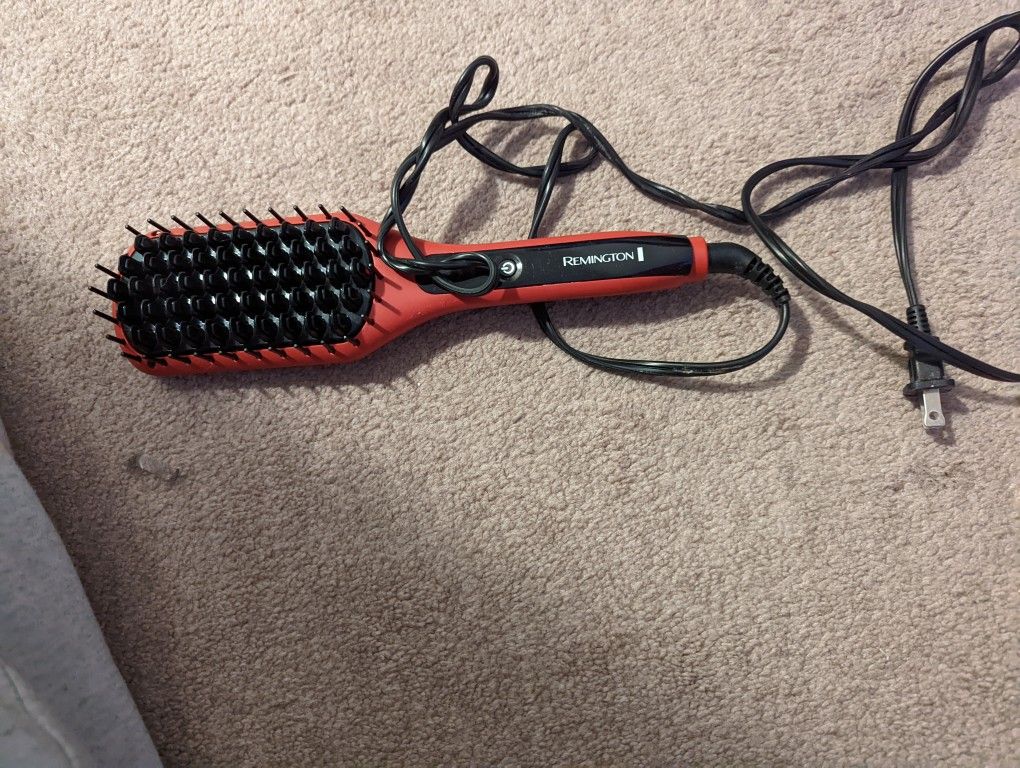 Brush Hair Straightener