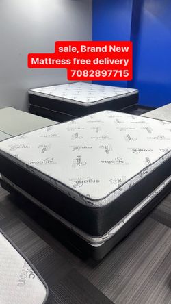 Huge sale for Mattress And Box brand  new Twin size #mattress and box 150.$ full 190$ Queen 200$ king 290$. free delivery free set up 708….289…7715… c