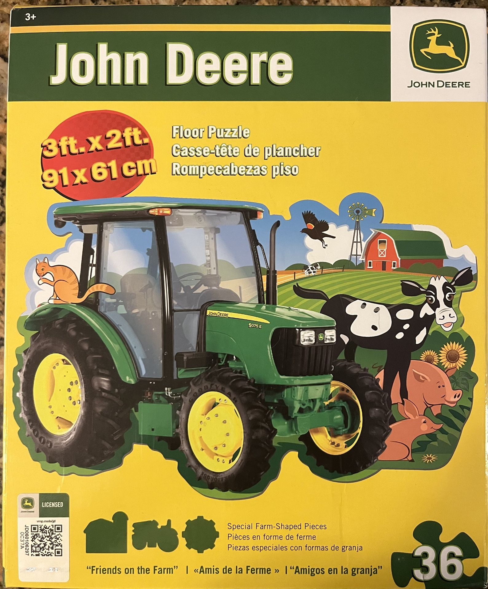 John Deere Giant Floor Puzzle