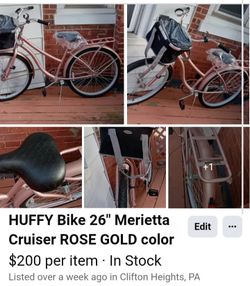 NEW Huffy 26" bicycle Marietta Cruiser Open Box Assembled