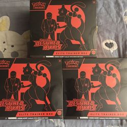 Pokemon Destined Rivals Elite Trainer Box (read Description)