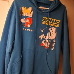 Sonic The Hedgehog Hoodie Size M