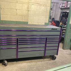 Snap On 73” Triple Bay Tool Box