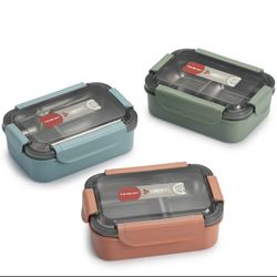 2 compartment insulated lunch box