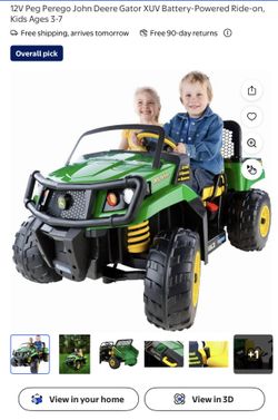 John Deere Ride on Tractor