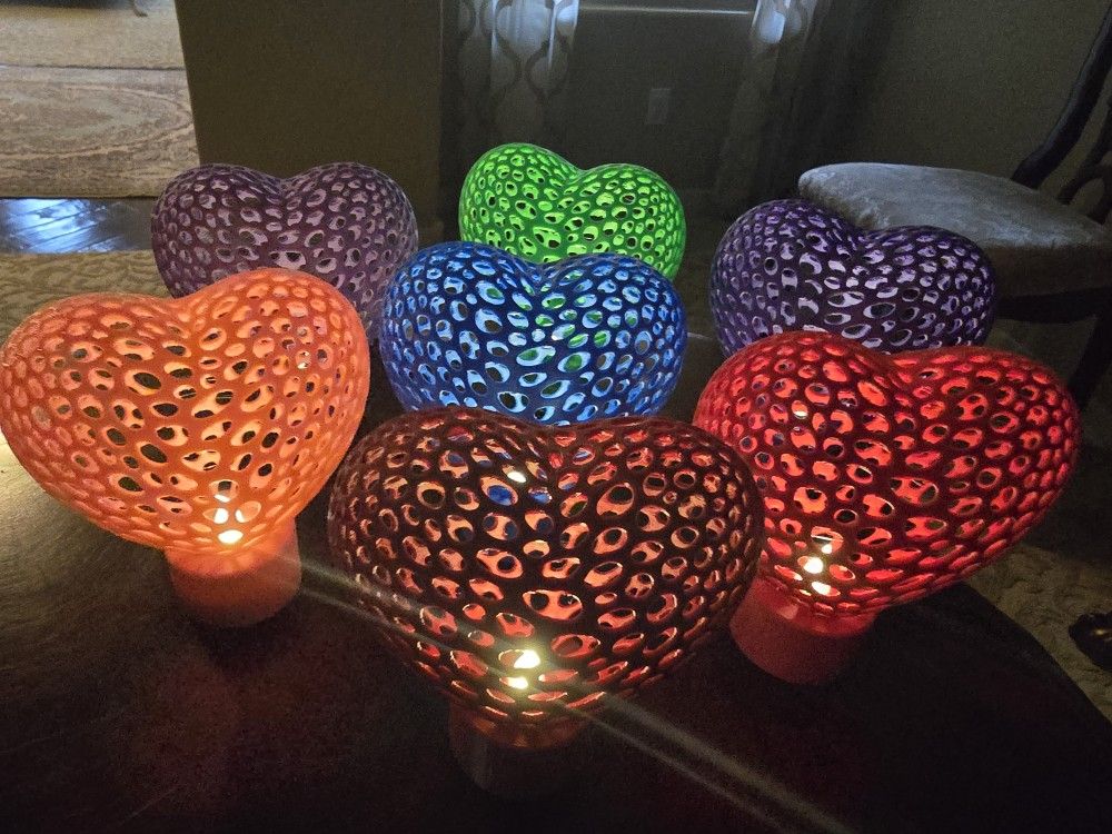 Heart Tealight Lamp