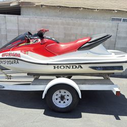 04 Honda Aquatrax Turbo Seadoo Jetski Pwc